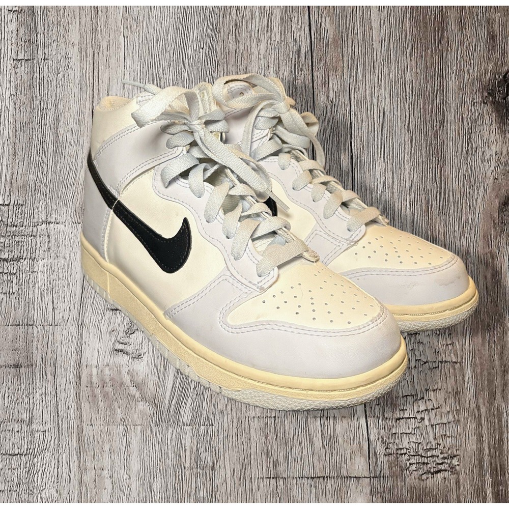 Nike Dunk High Fossil Stone Black Sail Youth Size 6